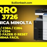 Konica Minolta Bizhub 4051i Trouble Code C-3726
