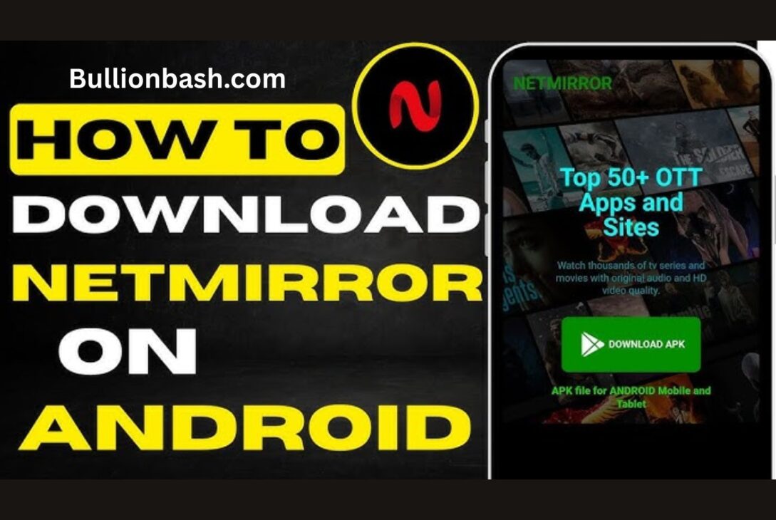 NetMirror APK screen mirroring on Android phone