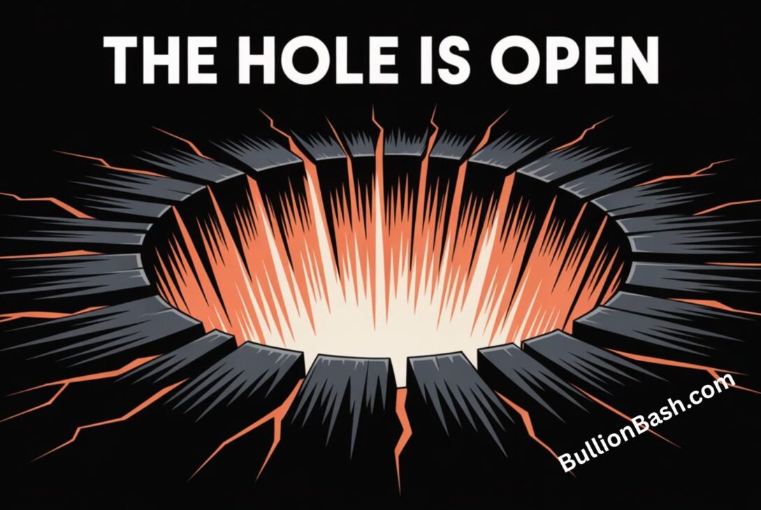 The Hole Is Open