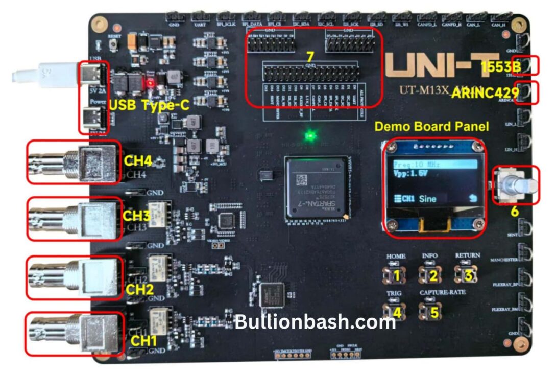 UNI-T UT-M13X digital multimeter with display