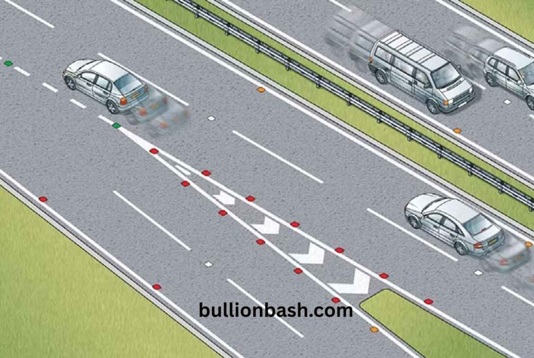 Where Can You Find Reflective Amber Studs on a Motorway